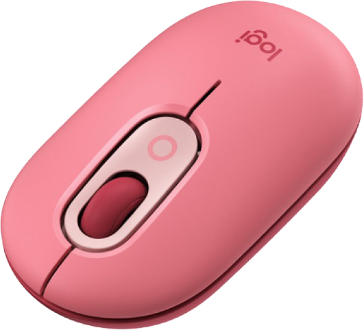 Мышь Logitech POP Mouse with emoji pink (910-006548) 