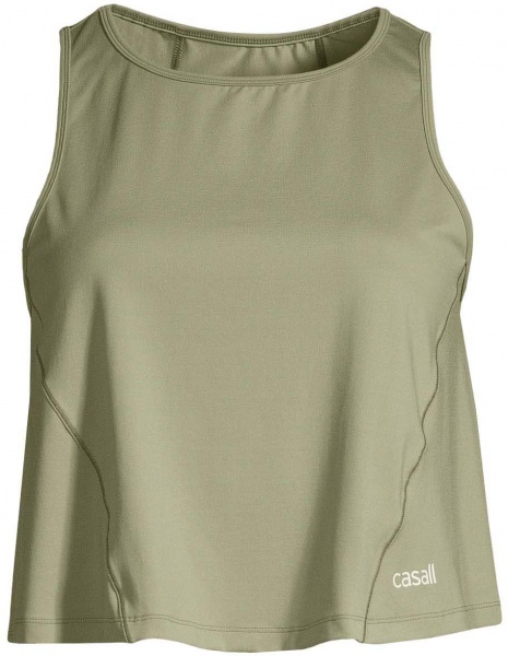Майка Casall A-LINE SHORT TANK 22156368 р.36 оливковый