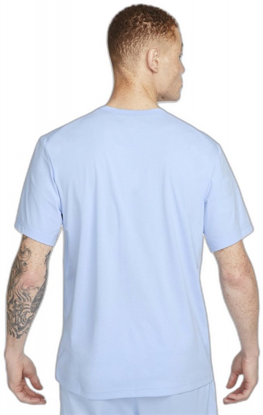 Футболка Nike DF UV HYVERSE SS DV9839-479 р.XL голубой