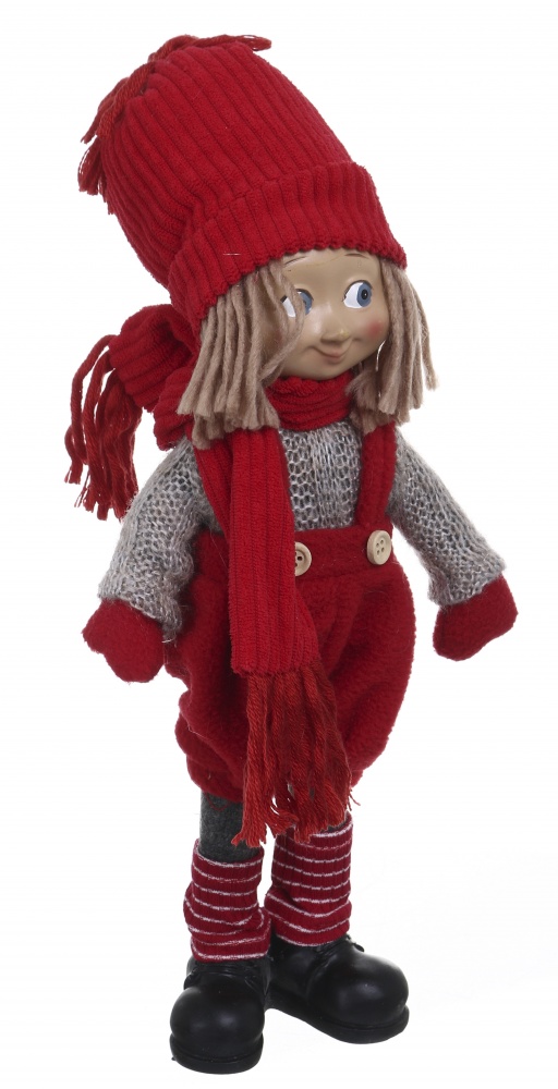 Декорация новогодняя мальчик/девочка 13х37 см 2 ассортимента AT174220041EF-15