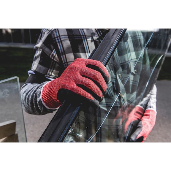 Рукавицы WURTH W-500 защита от порезов F с покрытием нитрил XL (10) 0899403910