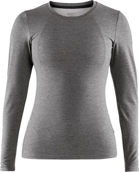 Термофутболка Craft Essential_Warm_RN_LS_Woman 1906583-975000 M сірий