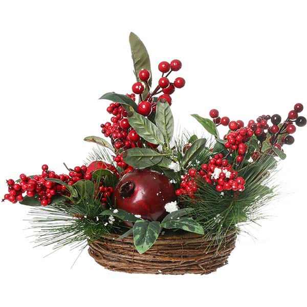 Композиция рождественская 19A501877 25 см