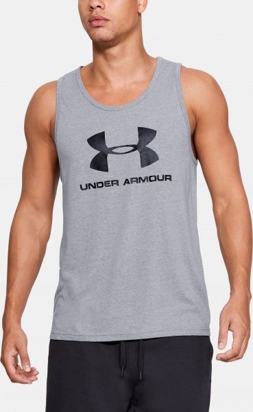 Майка Under Armour SPORTSTYLE LOGO TANK 1329589-036 XL сірий