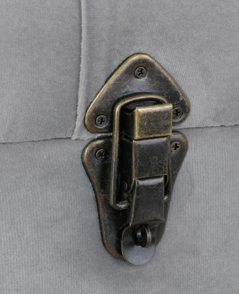 Скриня-пуф Shic S світло-сірий 71,5х37х36,5 см 