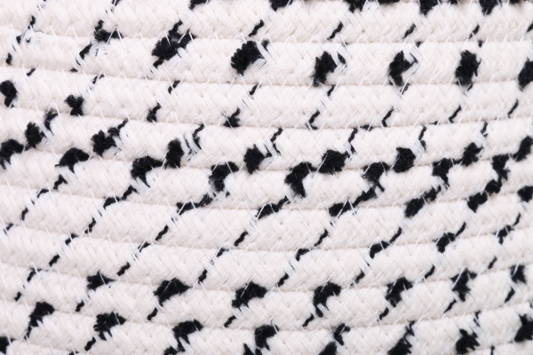 Корзина Dalmatian 24х24х24 см черно-белый