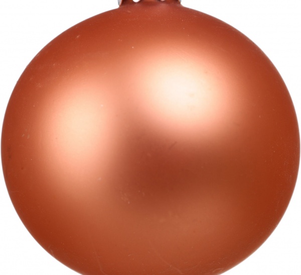 Шар новогодний одноцветная d 60 мм золотой .0161