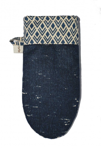 Рукавиця Lucy 17x27 см синій із малюнком La Nuit 
