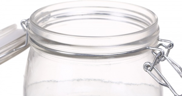 Ємність для зберігання з бугельною кришкою 500 мл скло Koopman