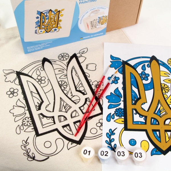 Набір для розпису Тризуб N0003604 Rosa Talent 