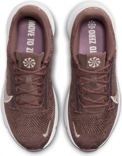 Кроссовки Nike NIKE SUPERREP GO 3 FLYKNIT NEXT NATURE DH3393-200 р.38,5 розовый