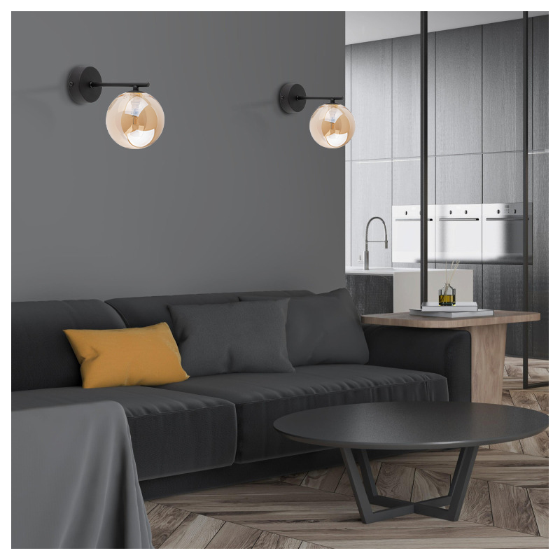 Бра TK Lighting ESTERA 1xG9 янтарный 5154