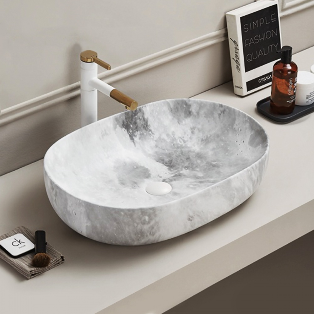 Умывальник-чаша Doosh MARMUR DO-TS-01 Marble gray