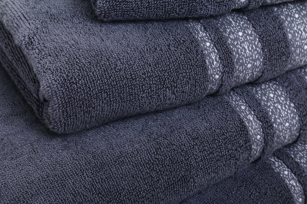 Полотенце Exclusive Alysia 30x50 см антрацит La Nuit