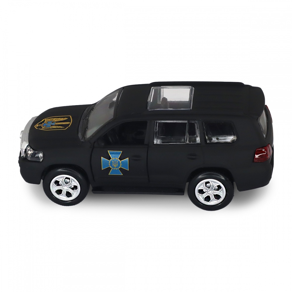 Автомодель TechnoDrive 1:32 серии Шевроны Героев Land Cruiser ЦСО Альфа KM6010SA