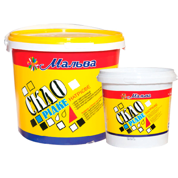 Комплект рідке скло Мальва 7 кг + 1.3 кг