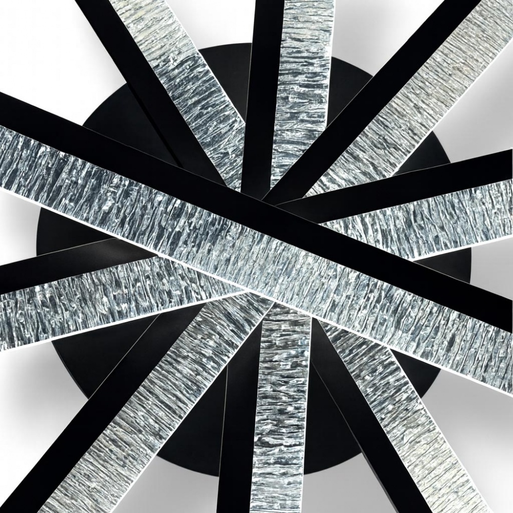 Люстра потолочная LIGHT SET GRIM LED R 5 54 Вт черный