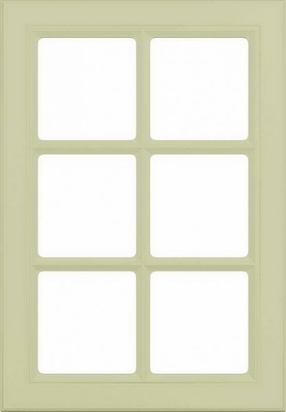 Фасад для кухні Грейд Фісташка матова № 300 R 713х522 ВТ шпрос Санторіно