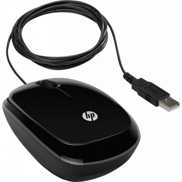 Миша HP X1200 Wired Mouse black 
