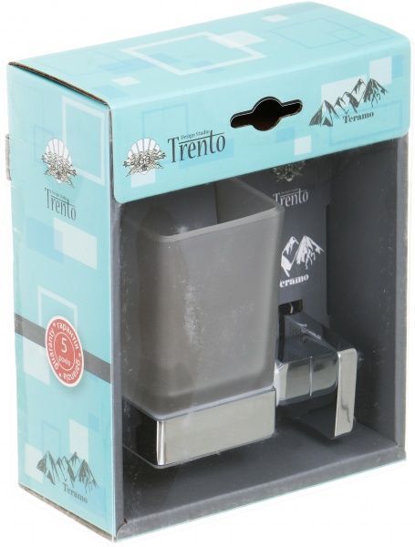 Стакан для зубних щіток Trento Teramo хром