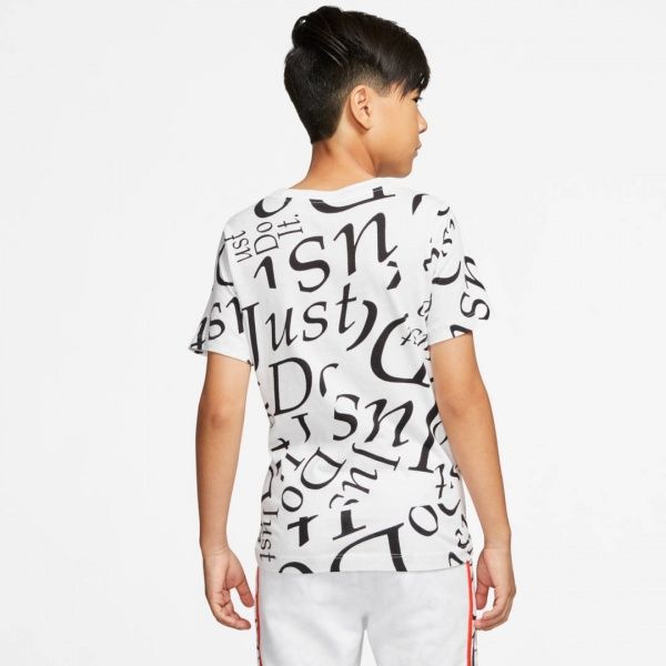 Футболка Nike B NSW TEE AOP JDIY CT2617-100 L білий