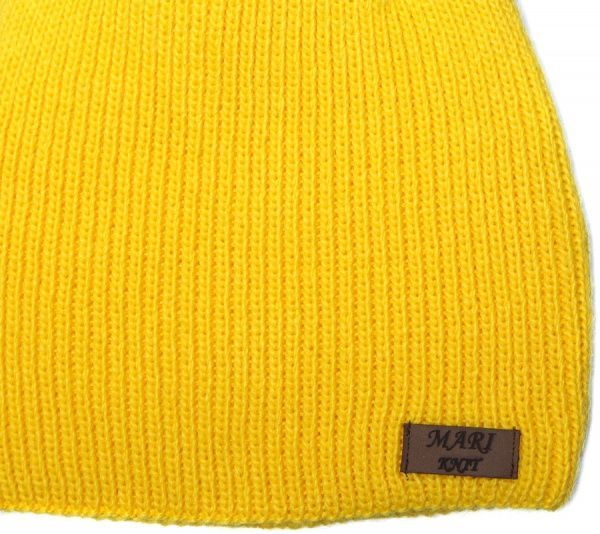 Шапка Mari-Knit 0853 р.52-54 жовтий 