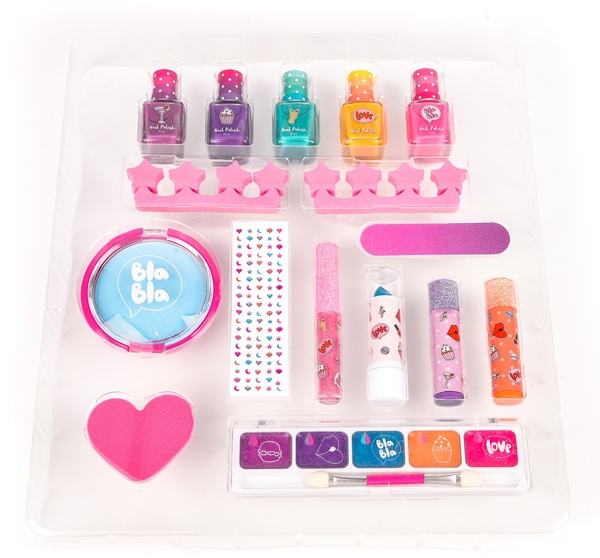 Набор детской декоративной косметики CREATE IT! Глиттер в кейсе