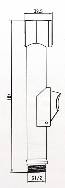 Ручной душ Aqua Rodos Umbra 