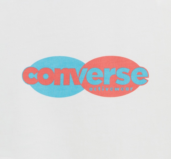 Футболка Converse Fabricated Nature Tee 10023463-A01 р.XL білий