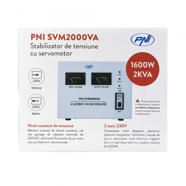 Стабілізатор напруги PNI PNI-SVM-2K