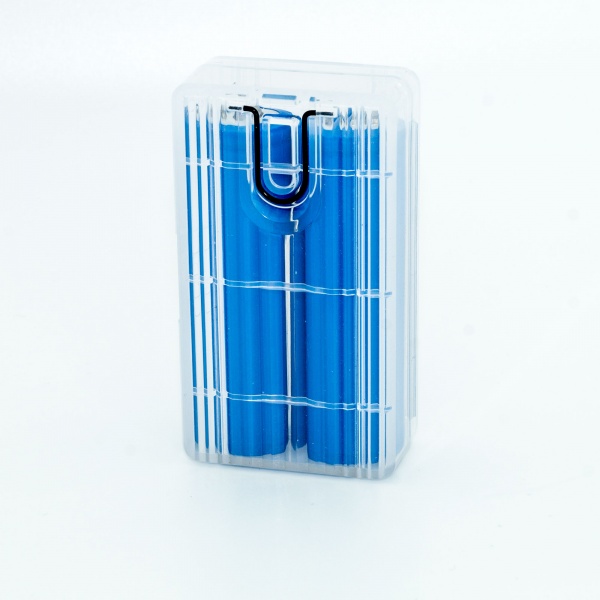 Акумулятор Quantum з клемним виступом NCM 18650 2 шт. (NCM18650TT/2600-PB2)