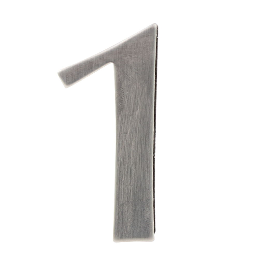 Цифра №1 нержавіюча сталь нікель 61 мм Arino 67698