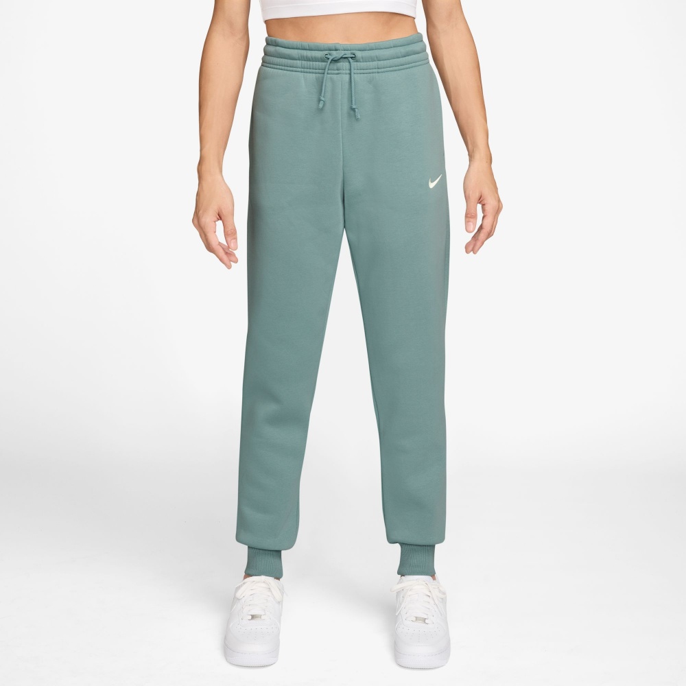 Штани Nike W NSW PHNX FLC MR PANT STD FZ7626-017 р. M зелений