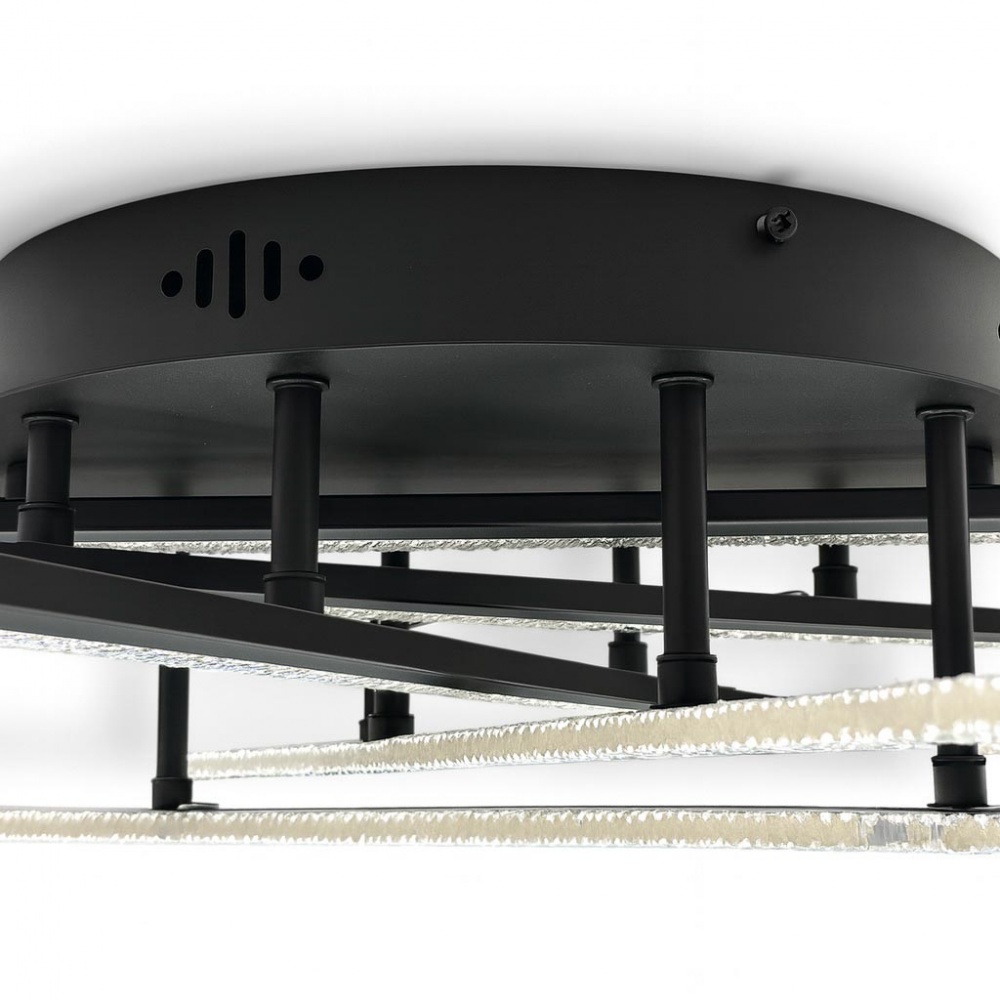 Люстра потолочная LIGHT SET GRIM LED R 5 54 Вт черный