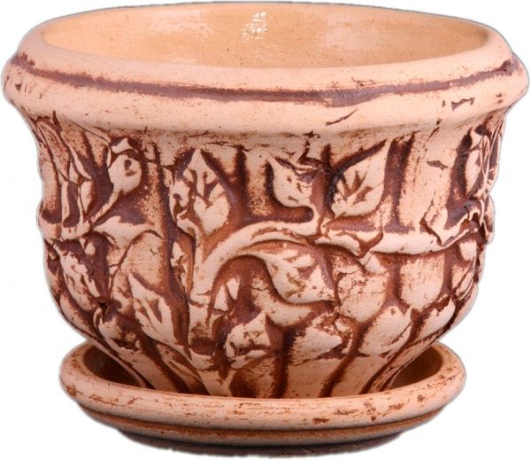 Горшок керамический Любава круглый 1,3л 