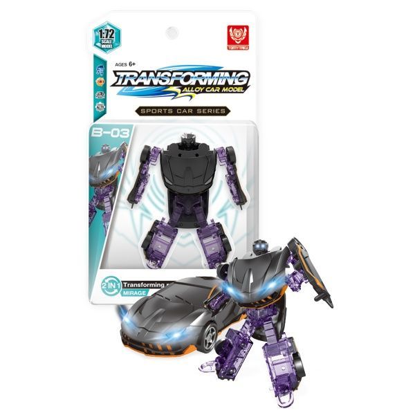 Іграшка-трансформер TomyTaku Transforming alloy car model в асортименті BB990-A1 