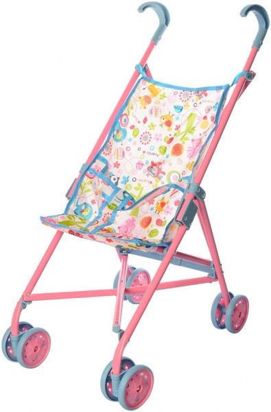 Коляска прогулочная 9302 W для куклы в ассортименте 9302W