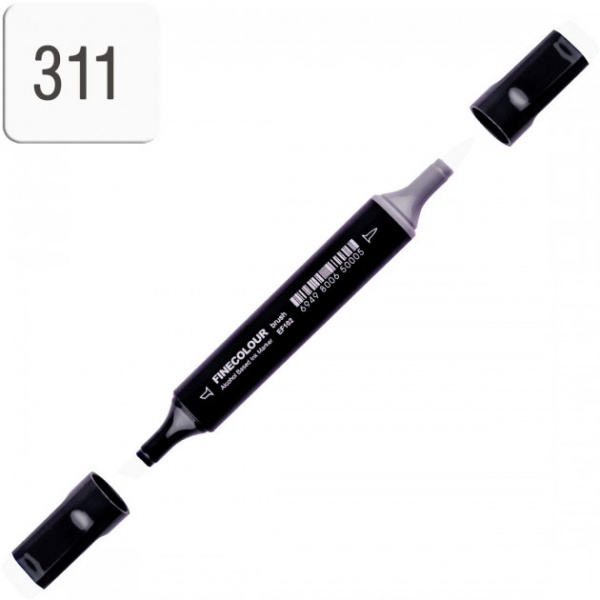 Маркер спиртовой FINECOLOUR EF102-311N желтовато-серый №0 