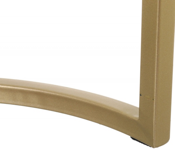 Набір декоративний Monaco 44,5х44,5х51 см/36х36х38 см білий/золотистий 