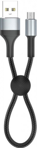 Кабель Gelius Pro Short GP-UC107 MicroUSB (2099900826689) 0,2 м черный 