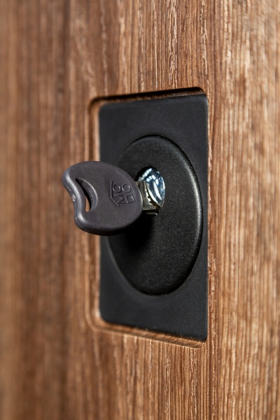 Двері вхідні Revolut Doors В-617 мод. 234-237 дуб тютюн / дуб немо срібний 2050x850 мм ліві