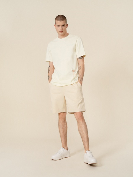 Футболка Outhorn TSHIRT M464 OTHSS23TTSHM464-11S р.M бежевый