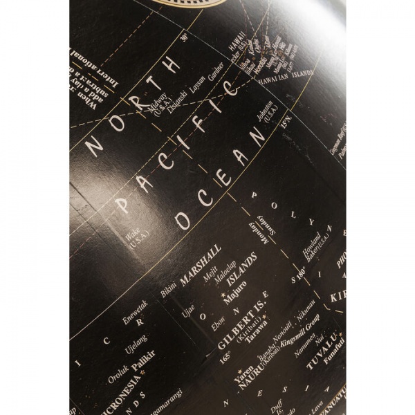 Глобус декоративний Earth Black 61x141x61 см (63001) KARE Design
