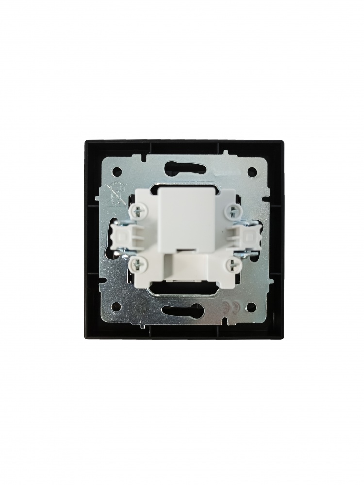 Механізм розетки HDMI Lezard Vesna антрацит 742-4288-203