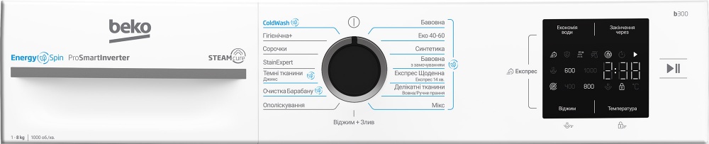 Стиральная машина Beko BM1WFSU38033WB