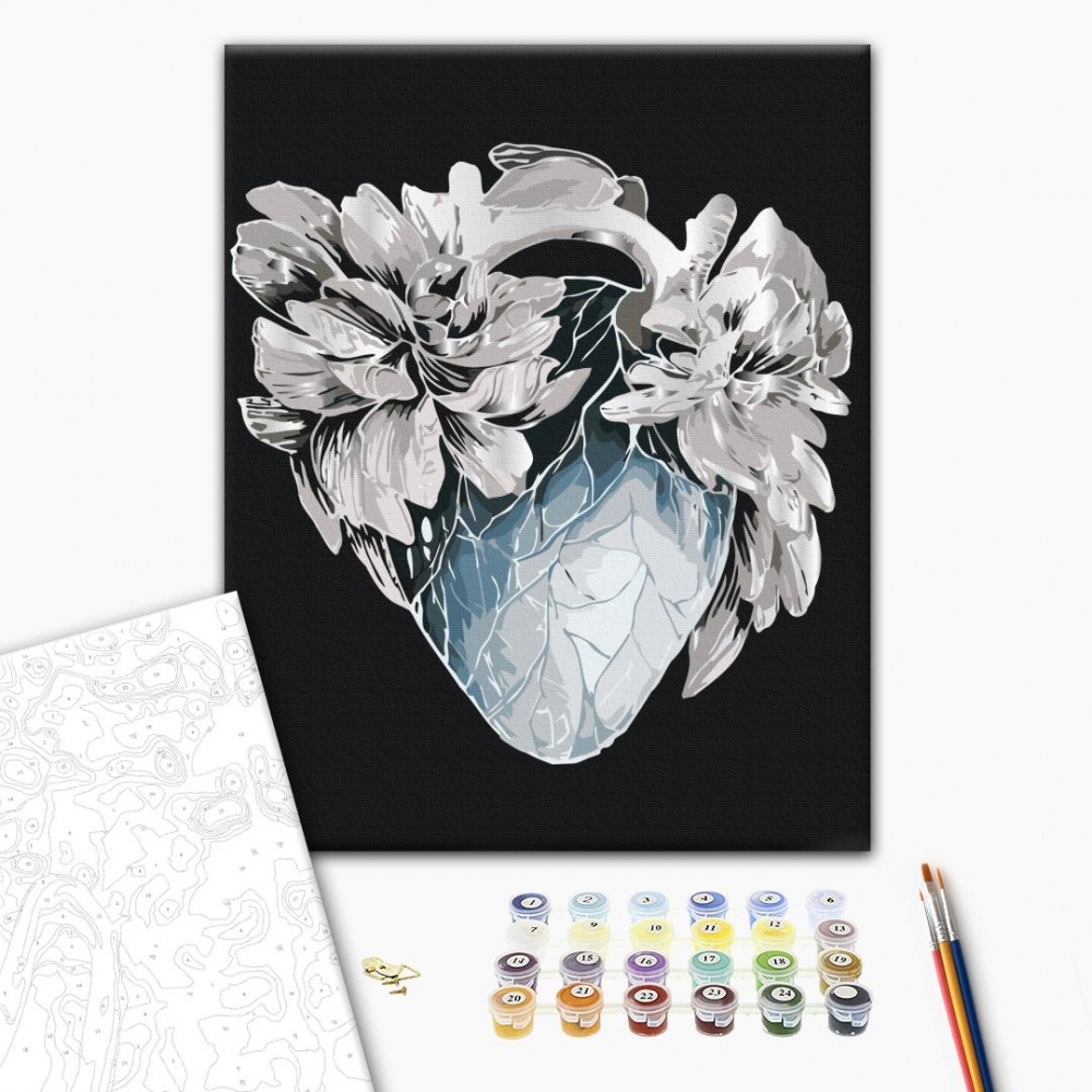 Картина по номерам Ледяная любовь © Юлия Ангелюк 40х50 см Brushme