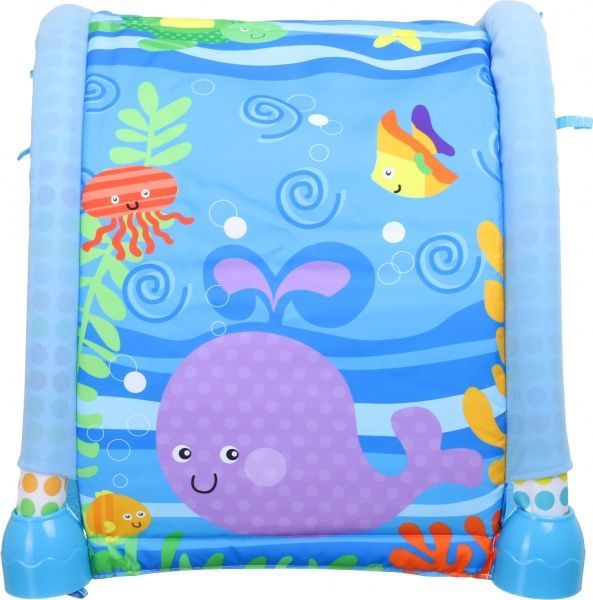 Розвиваючий килимок Shantou 2в1 з дугами синій 103х60х43 см I1374844