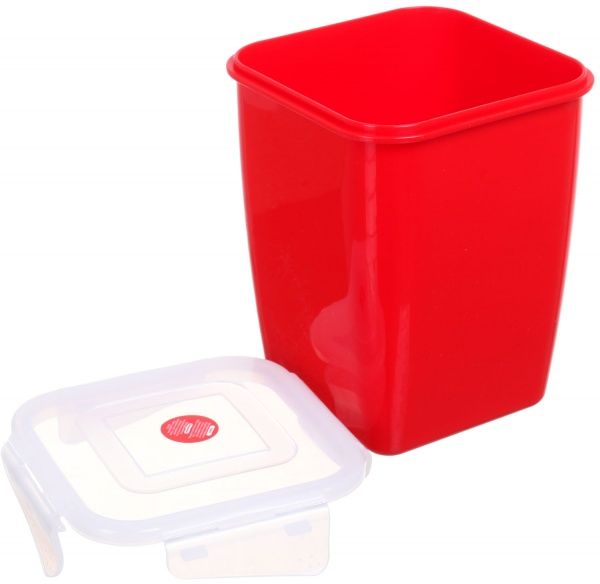 Контейнер Фиеста 2 л глубокий красный Алеана