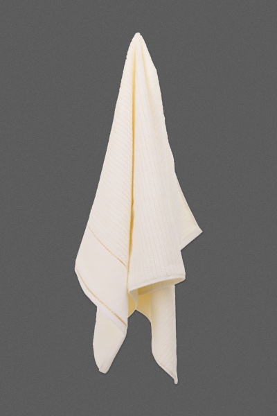 Набор полотенец махровых Gold 2 шт молочный BILTEX 