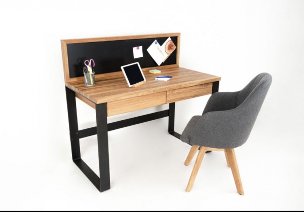 Стул Ben серый/дуб